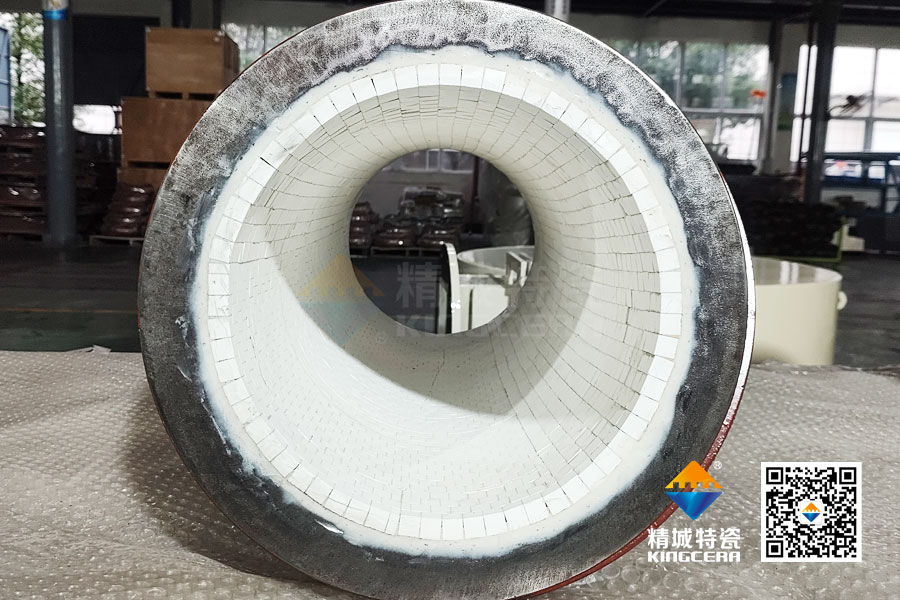 耐磨陶瓷貼片管道